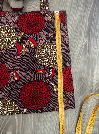 Bolsa de tela estampada