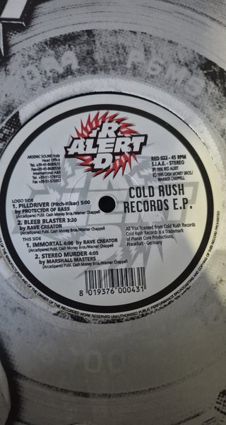 Various - Cold Rush Records E.P.
