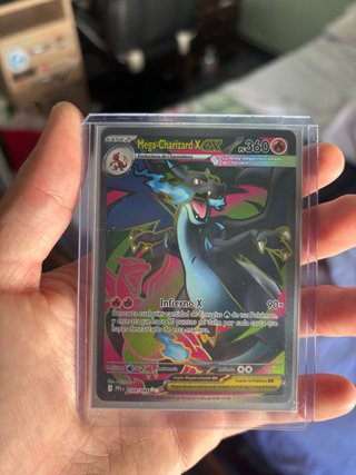 Carta Pokémon Mega Charizard X EX (PFL 109)