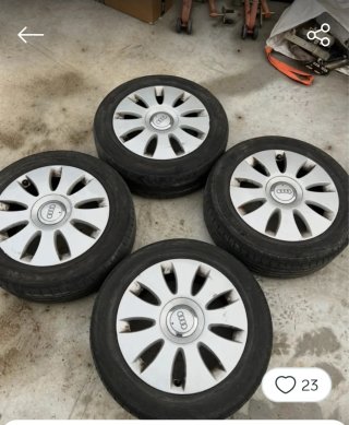 Llantas Audi Grupo Wagen 5x112