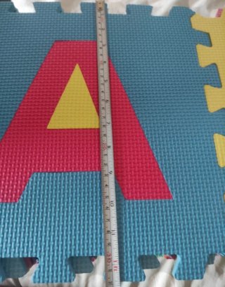 Alfombra Puzzle Números y Letras 36 Piezas