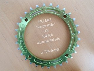 Bielas Shimano-ZEE FC-M640 +RACEFACE +K-NINE