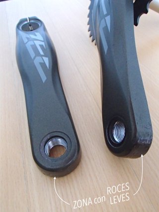Bielas Shimano-ZEE FC-M640 +RACEFACE +K-NINE
