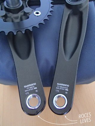 Bielas Shimano-ZEE FC-M640 +RACEFACE +K-NINE
