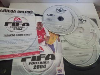 Lote 2 Videojuegos PC: FIFA 2004 y Football Manage
