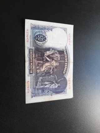 BILLETE DE 50 PESETAS DE 1931