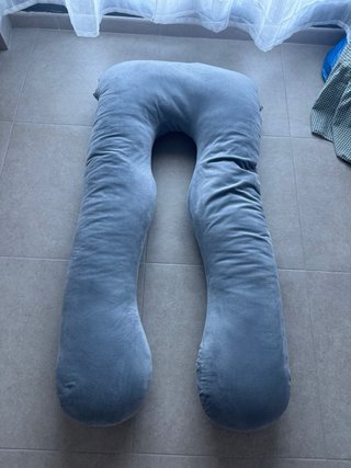 Cojín Maternidad Embarazo Gris XXL