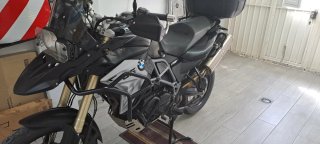 BMW F800GS Adventure Negra y Gris