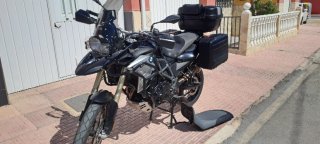 BMW F800GS Adventure Negra y Gris