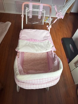 Cochecito de bebé Decuevas rosa