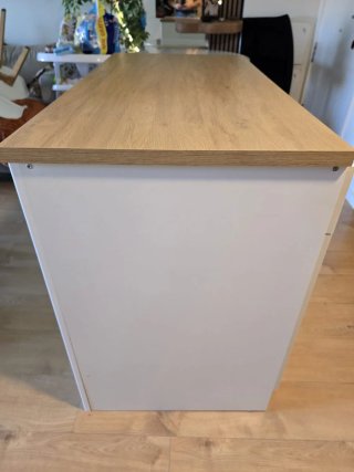 KNOXHULT Mueble Isla 120 cm Blanco URGE