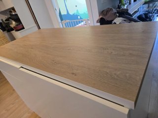 KNOXHULT Mueble Isla 120 cm Blanco URGE