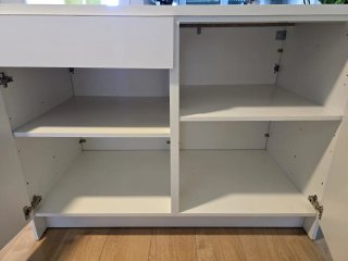 KNOXHULT Mueble Isla 120 cm Blanco URGE