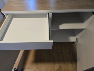 KNOXHULT Mueble Isla 120 cm Blanco URGE