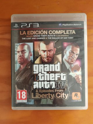 Grand Theft Auto IV Edición Completa PS3