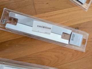 Tirador puerta Ikea BLANKETT 295mm  4 cajas (4x2)