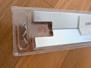 Tirador puerta Ikea BLANKETT 295mm  4 cajas (4x2)