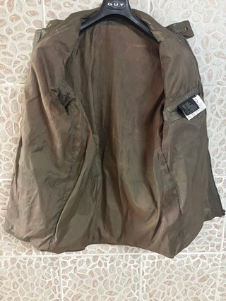 Giacca vera pelle morbida comoda vintage tg 46