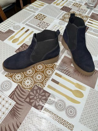 Botines Zendra Azul Marino