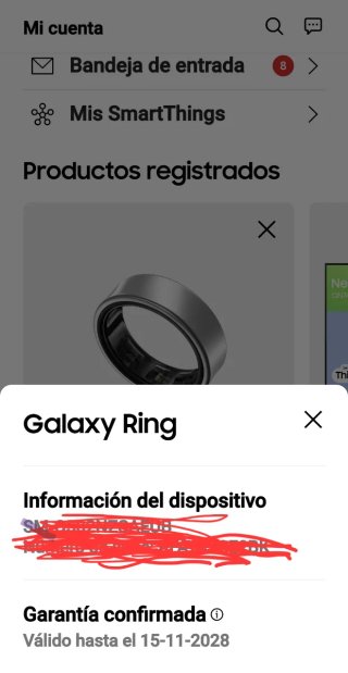 Anillo Samsung Galaxy Ring