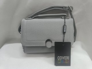 Borsa Coveri World grigia tracolla