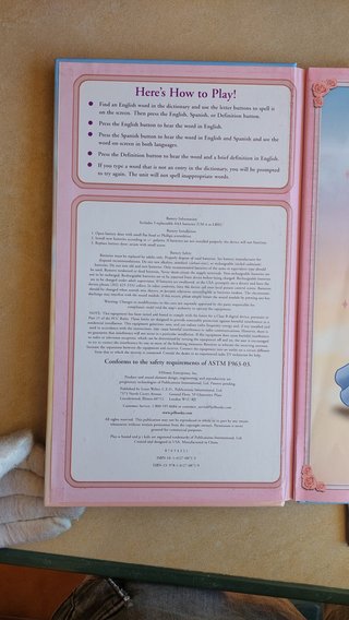 Disney Princess Talking Dictionary inglés/español
