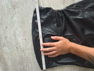 Abito Zara effetto pelle
