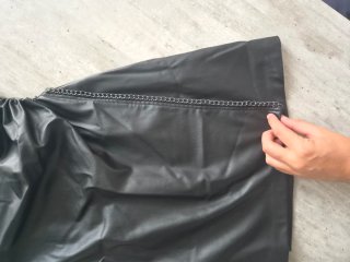 Abito Zara effetto pelle