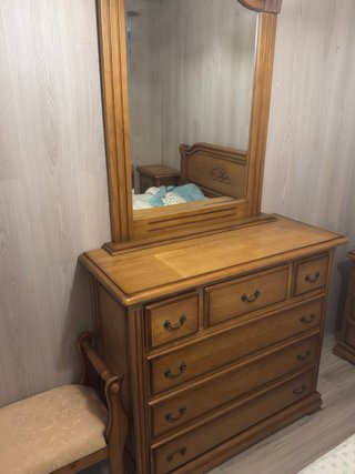 Juego de muebles de pino (todo incluido)