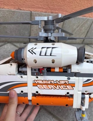 LEGO Technic 42052 Elicottero Cargo completo
