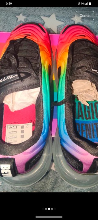 Nike Air Max 720 x Gilbert Baker Pride
