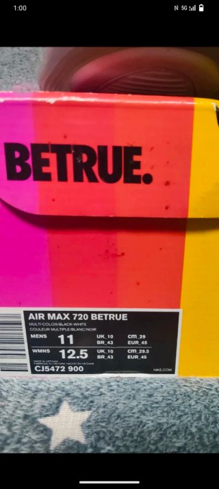 Nike Air Max 720 x Gilbert Baker Pride