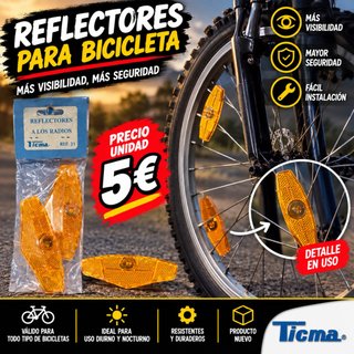Reflectores para Bicicleta (Pack 2)