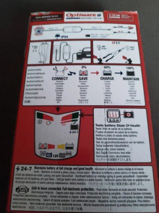 Cargador Batería 12V,OptiMate 5 TM220-4A