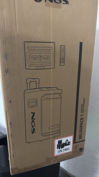 Altavoz Portátil NGS Wild Space 1 900W