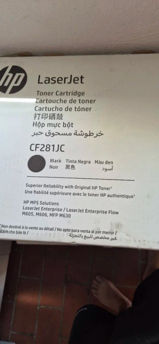 Cartucho Tinta HP CF281JC Negro