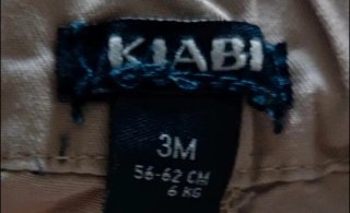 Pantalón bebé beige
