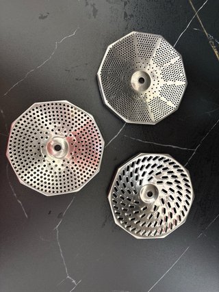 Pasapurés de cocina con discos
