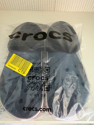 Crocs Azul Marino y Blanco