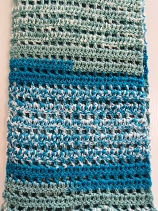 Bufanda crochet/ganchillo