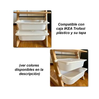 4 Adaptadores de trona STOKKE para caja de Ikea