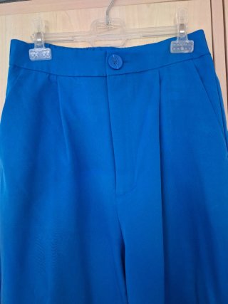 Pantalón de traje azul