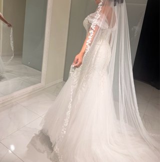 Vestido de Novia Blanco Encaje