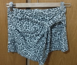 Falda pantalón animal print Stradivarius T.34