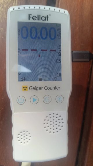 Detector Radiación Fellat Geiger