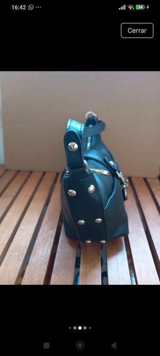 Bolso negro casual