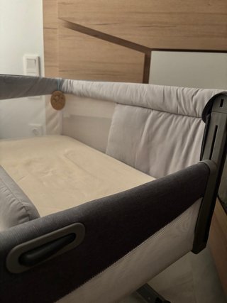 Cuna colecho gemelar Chicco + 2 juegos sábanas