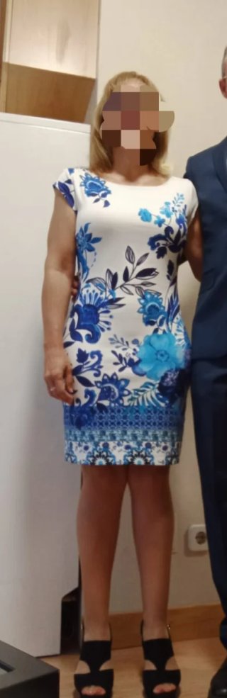 Vestido Desigual floral manga corta