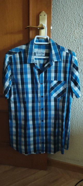 Camisa de cuadros Pull and Bear hombre Talla M
