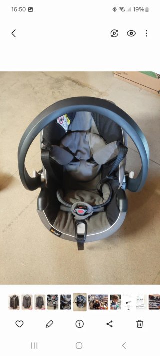 Silla coche grupo 0 BeSafe Izi go X1